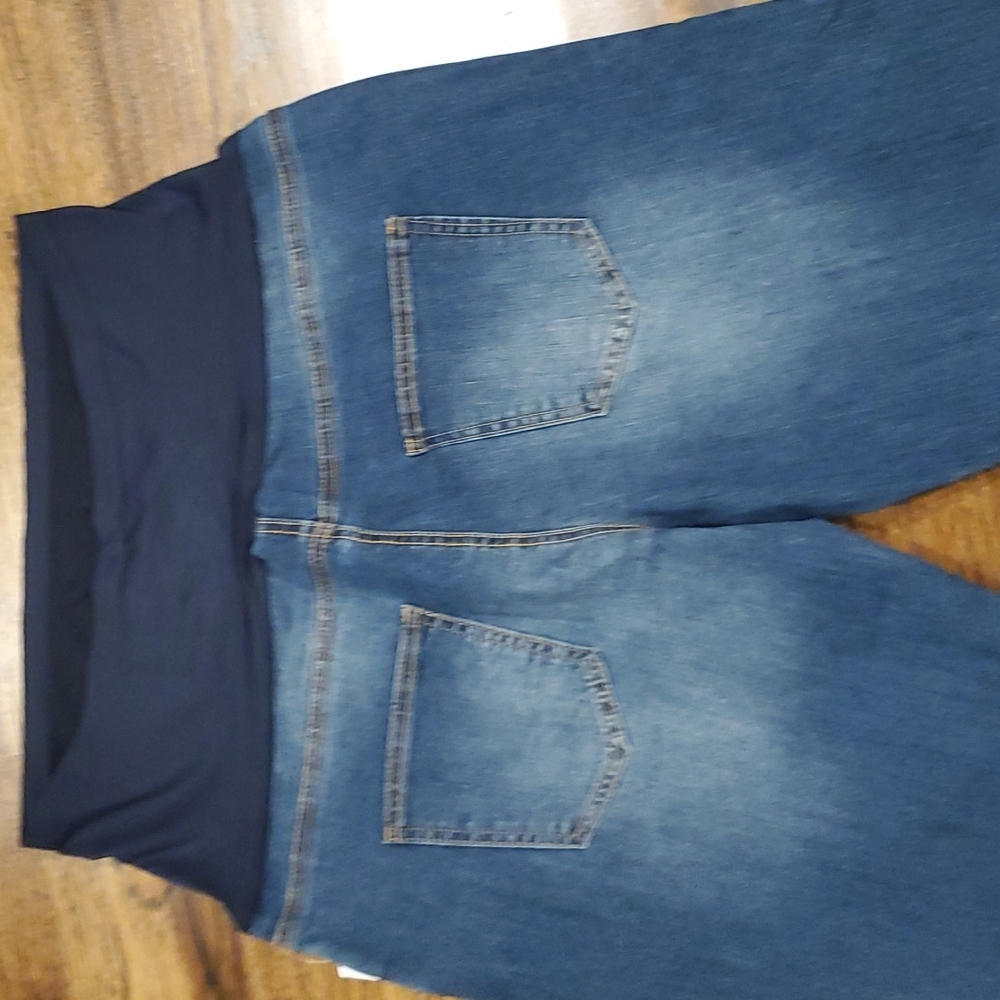 Womens Time & Tru maternity skinny jeans size XL(16/18) - Picture 4 of 4